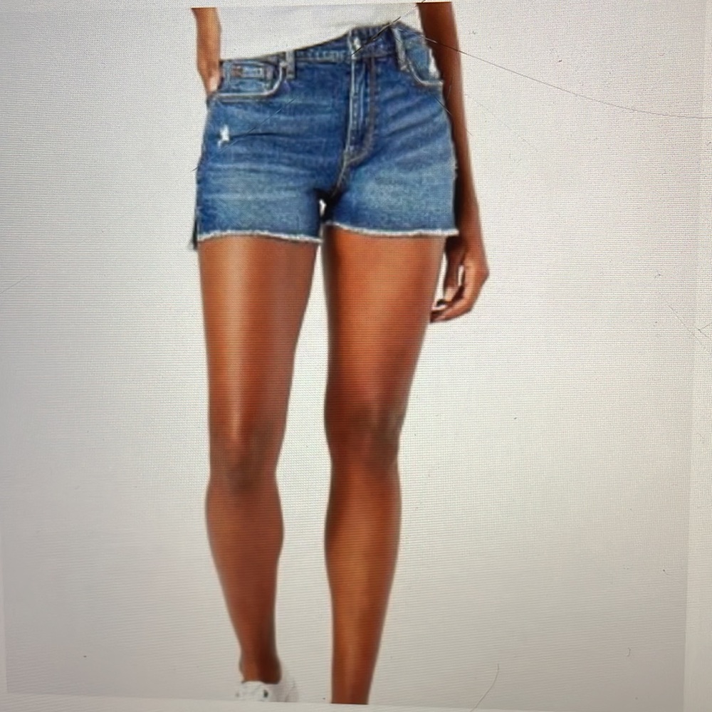 Levi’s Denizen High-Rise Jean Denim Shorts
